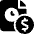 Time Clock File Cash Icon from Ultimate Bold Set