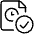 Time Clock File Check Icon from Ultimate Light Set