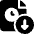 Time Clock File Download Icon from Ultimate Bold Set