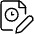 Time Clock File Edit Icon from Ultimate Light Set