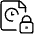 Time Clock File Lock Icon from Ultimate Light Set