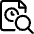 Time Clock File Search Icon from Ultimate Regular Set
