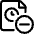 Time Clock File Subtract Icon from Ultimate Regular Set