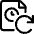 Time Clock File Sync Icon from Ultimate Regular Set