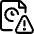 Time Clock File Warning Icon from Ultimate Regular Set