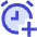 Add Alert Clock Icon from Sharp Duo Set