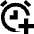 Add Alert Clock Icon from Sharp Remix Set