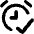 Alarm Check On Icon from Core Remix Set