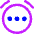 Alarm Settings Options Icon from Core Neon Set