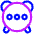 Alarm Settings Options Icon from Plump Neon Set