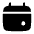 Calendar Mark Icon from Solar Bold Set
