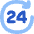Clock 24 Hours icon - Free transparent PNG, SVG. No sign up needed.