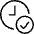 Clock Checked Icon from Ultimate Light Set