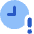 Clock Important Time Icon from Core Flat Set