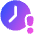 Clock Important Time Icon from Plump Gradient Set