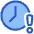 Clock Important Time Icon from Plump Duo Set