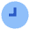 Clock Solo Icon from Sharp Flat Set