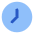 Clock Solo Icon from Plump Flat Set