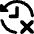 History Arrow Delete Icon from Core Remix Set