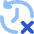 History Arrow Delete Icon from Flex Flat Set