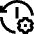 History Arrow Manage Icon from Sharp Line Set