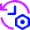 History Arrow Manage Nut Icon from Core Neon Set