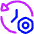 History Arrow Manage Nut Icon from Plump Neon Set