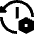History Arrow Manage Nut Icon from Sharp Solid Set