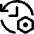 History Arrow Manage Nut Icon from Core Line Set