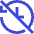 History Arrow Off Icon from Sharp Duo Set