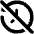 History Arrow Off Icon from Plump Solid Set