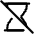 Hourglass Disabled Icon from Plump Line Set