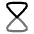 Hourglass Icon from Solar Line Duotone Set