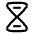 Hourglass Line Icon from Solar Linear Set