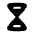 Hourglass Line Icon from Solar Bold Set