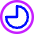 Loader Progress Bar Count 75 Icon from Core Neon Set