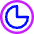 Loader Progress Bar Countdown 75 Icon from Core Neon Set