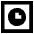 Square Clock Icon from Sharp Remix Set