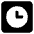 Square Clock Icon from Core Solid Set