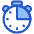 Stopwatch Quarter Icon from Plump Duo Set