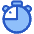 Stopwatch Three Quarter icon - Free transparent PNG, SVG. No sign up needed.