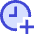 Time Add More Icon from Sharp Duo Set