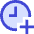 Time Add More Icon from Sharp Duo Set