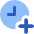 Time Add More Icon from Core Flat Set