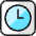 Time Clock Circle 2 Icon from Ultimate Colors Set