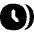 Time Clock Multiple Timezone Icon from Flex Solid Set