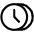 Time Clock Multiple Timezone Icon from Plump Line Set