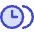 Time Clock Multiple Timezone Icon from Core Duo Set