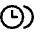 Time Clock Multiple Timezone Icon from Core Line Set