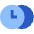 Time Clock Multiple Timezone Icon from Sharp Flat Set